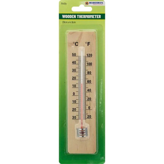 Marksman Wooden Thermometer